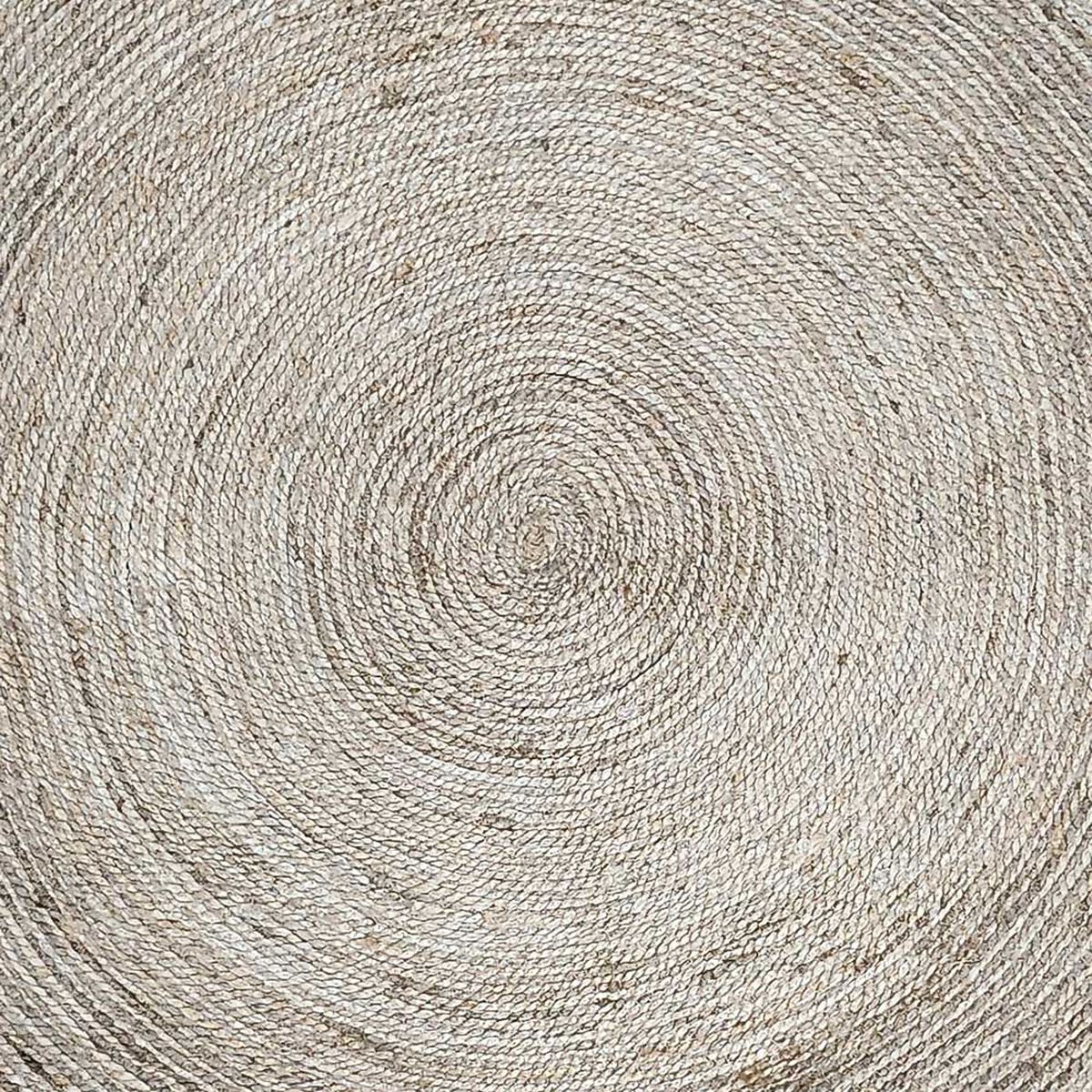 Alfombra Idetex Jute Braided Redonda 200 Arena