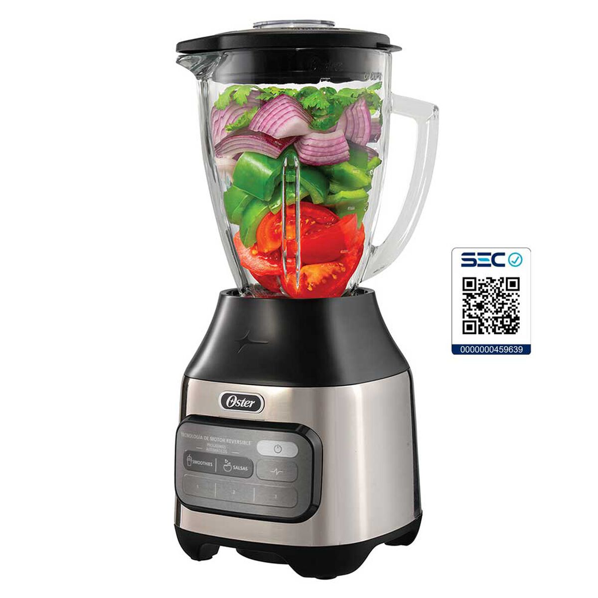 Licuadora Reversible Oster BLSTPEGNRT-052 1,5 lts.