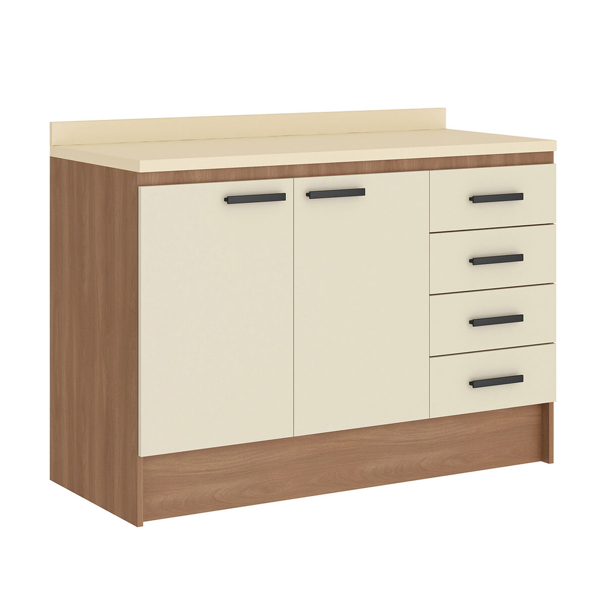 Mueble De Cocina Vekkahome Mia Beige