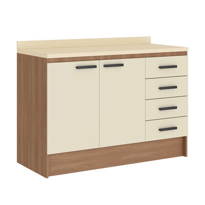 Imagen 1 del producto Mueble De Cocina Vekkahome Mia Beige