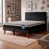 Cama Europea Flex King Dream Pro + Respaldo Modern