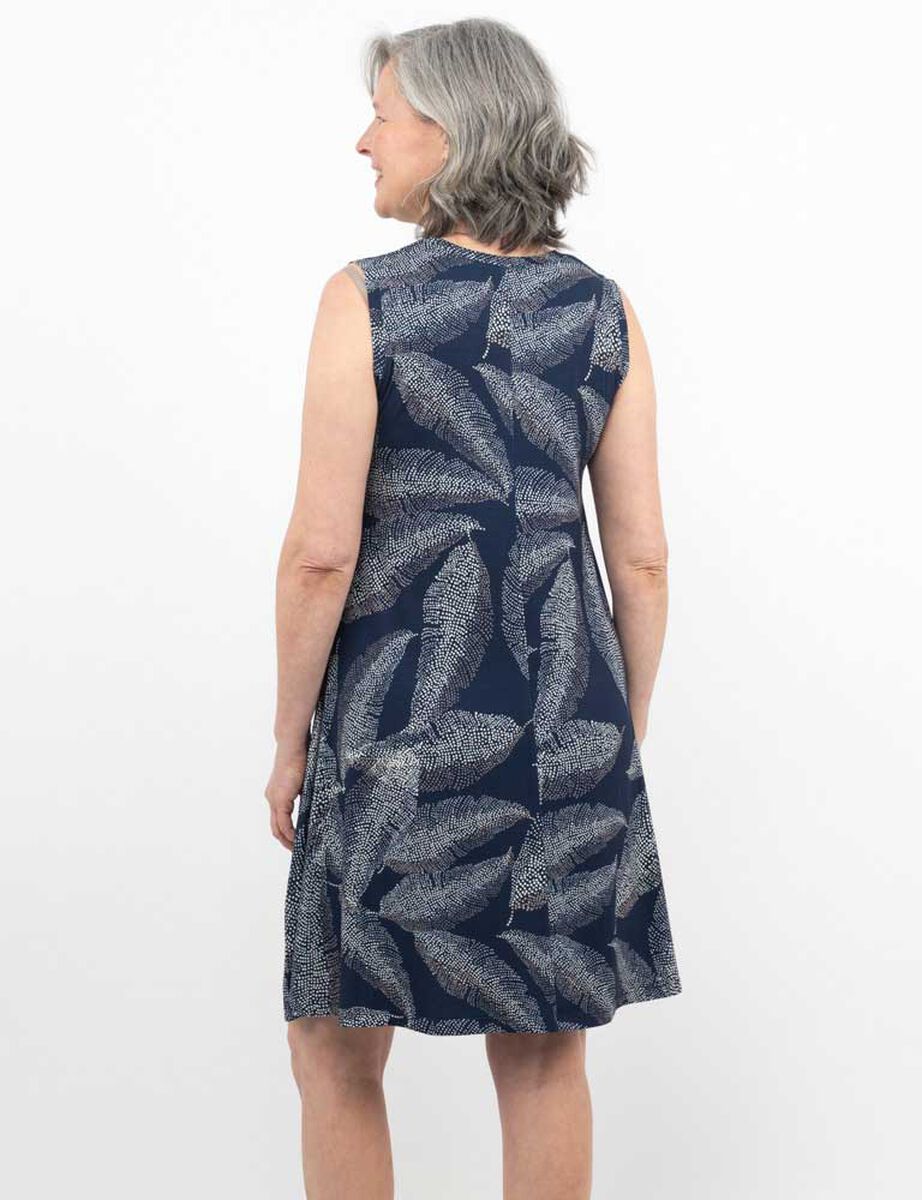 Vestido Corto Sin Mangas Mujer Portman Club