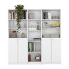 2 Estantes 2 Puertas + Estante 45 cm TuHome Home Blanco