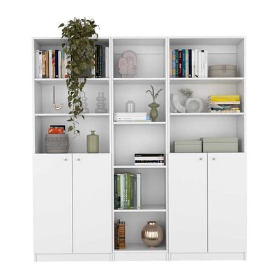 Imagen 2 del producto 2 Estantes 2 Puertas + Estante 45 cm TuHome Home Blanco