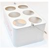 Enfriador para Botellas Madera Vgo con Manija  14 x 21.3 cm Beige