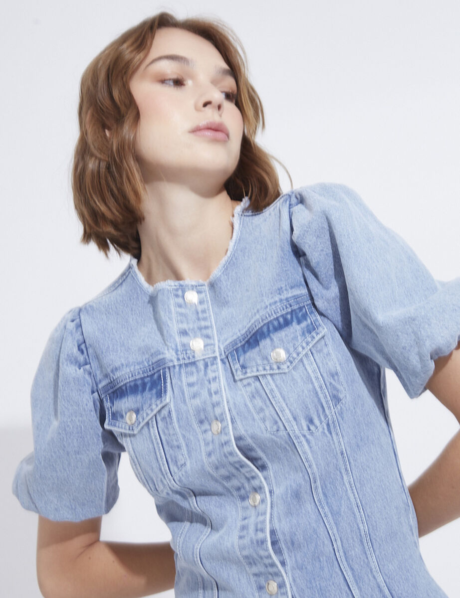 Vestido Denim Mujer Fiorucci