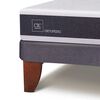 Cama Europea CIC 2 Plazas New Ortopedic + Respaldo Dublin Caramelo