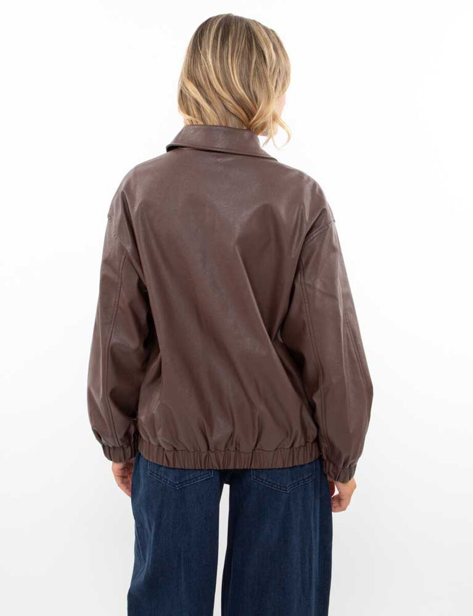 Chaqueta Ecocuero Mujer Icono