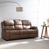 Sofá Reclinable Manual VYS SPA Isabel 3 Cuerpos Beige