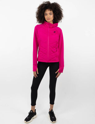 Imagen 2 del producto Chaqueta Deportiva Mujer Lotto Fucsia, Negro
