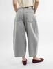 Jeans Barrel Leg Tiro Alto Mujer Icono
