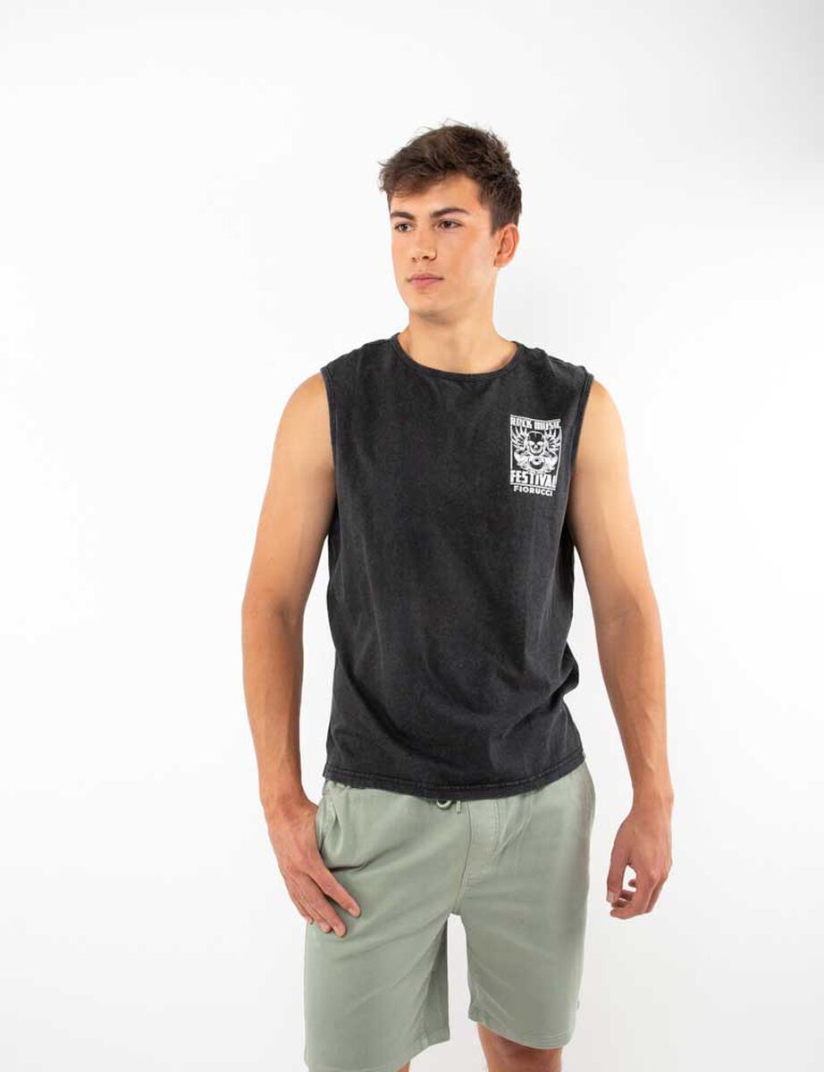 Polera Musculosa Hombre Fiorucci