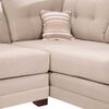 Sof&aacute; Seccional Derecho Living Factory Dubai 5 Cuerpos Beige