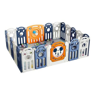 Imagen 1 del producto Corral 1.5*1.8m Naranjo con Alfombra Lubabycas