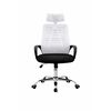 Silla de Escritorio Arthome Madrid Negra Blanca