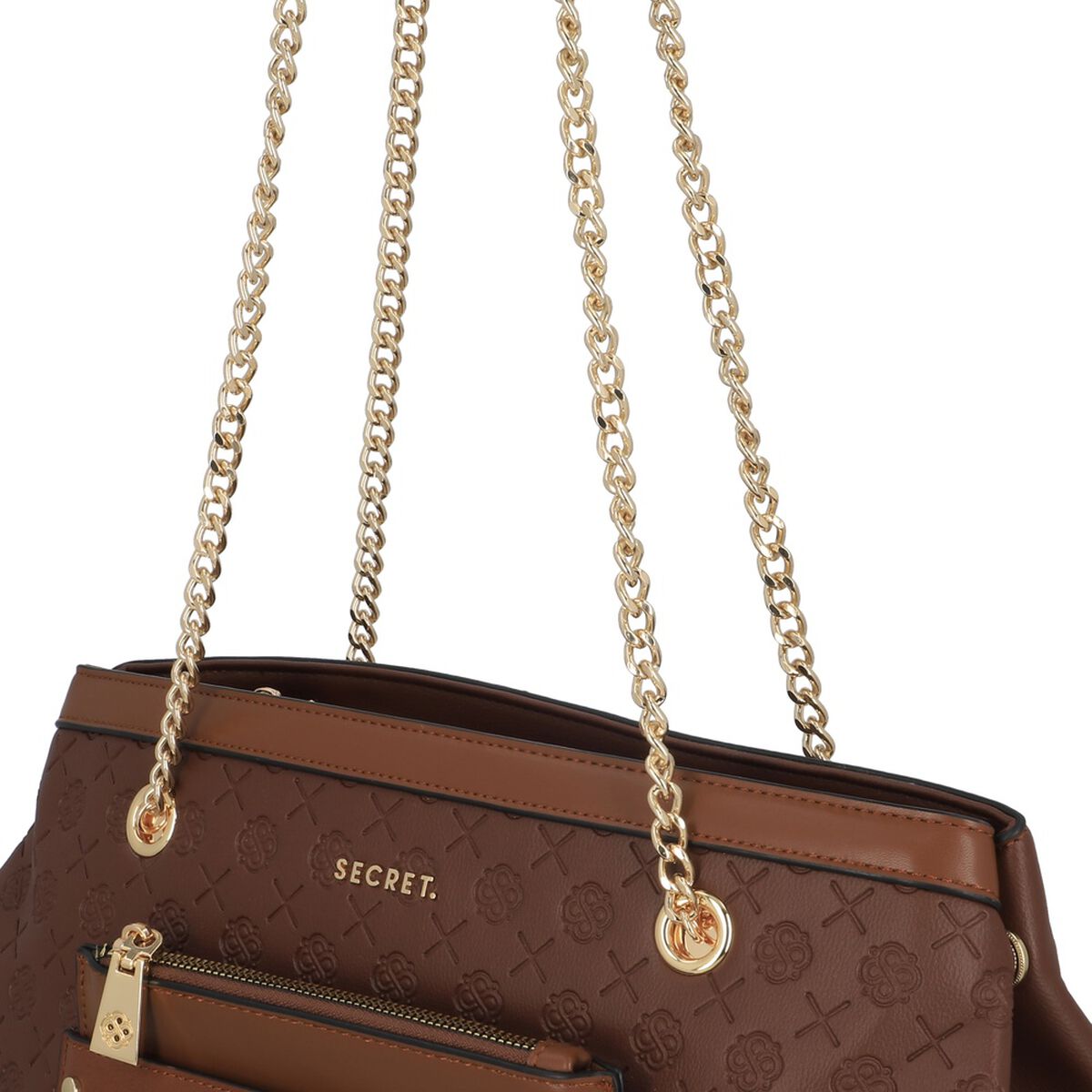 Cartera de hombro Secret Polonia FW25 L Café