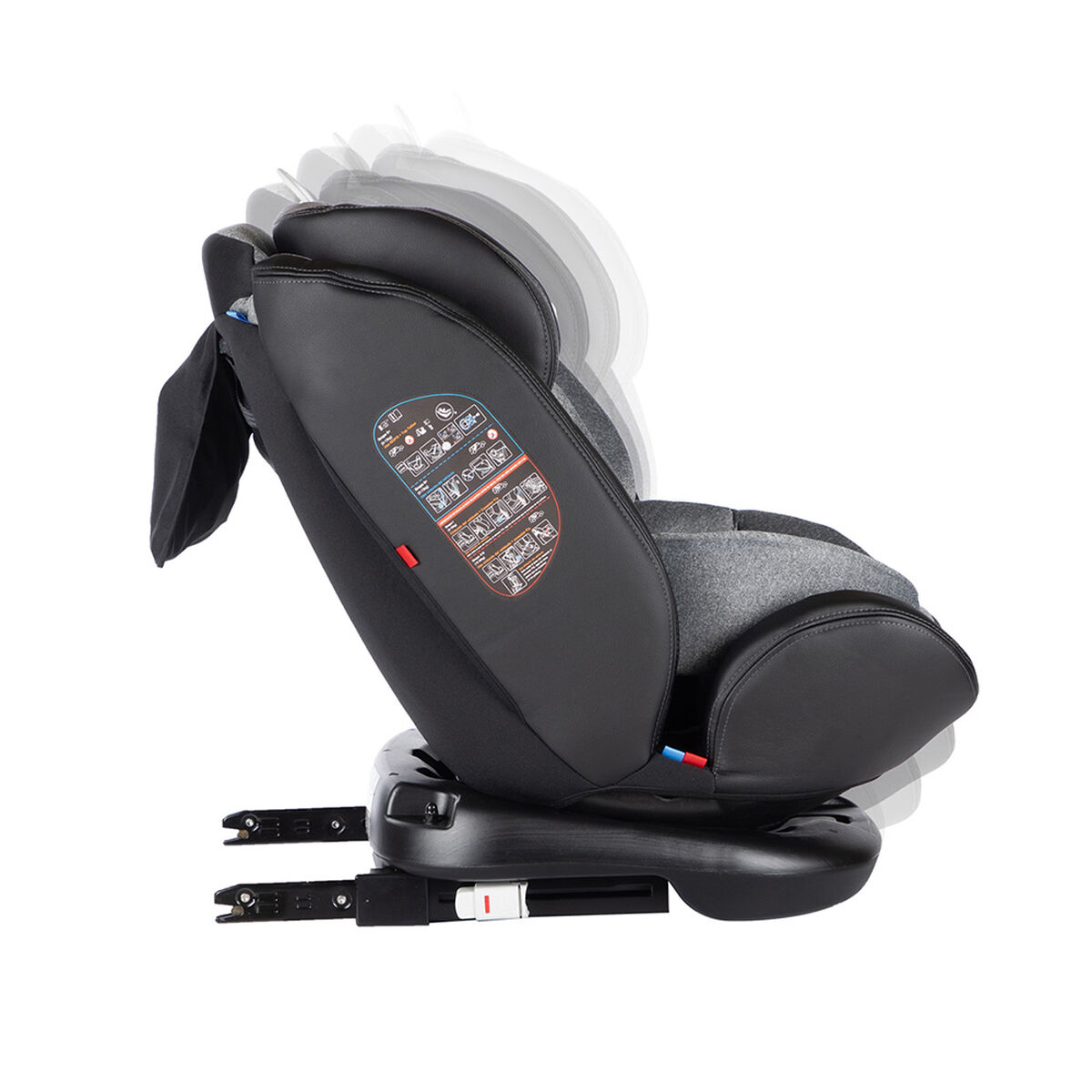 Silla de Auto Convertible I-Giro 360 Grey