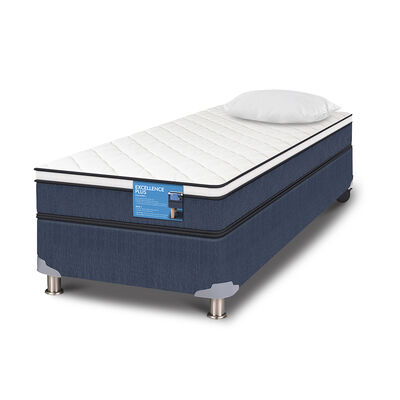 Imagen 2 del producto Cama Americana CIC 1 Plaza Excellence Plus + Almohada Viscoelástica