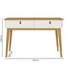 Mesa de Arrimo Casanova Absolut Blanco Off White