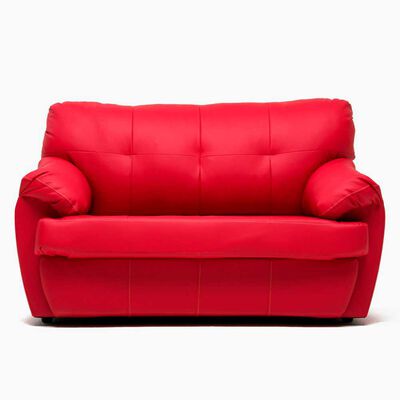 Imagen 1 del producto Sofá Cabsur Caburga 2 Cuerpos PU Rojo