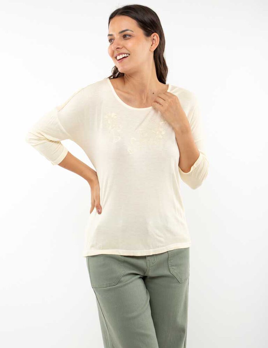 Polera Manga 3/4 Mujer Alma