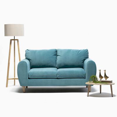 Imagen 2 del producto Sofá Kea Lanston 2 Cuerpos Turquesa