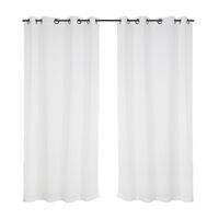 Set Cortinas Velo Mashini Lino-Argolla Beige 140X220 Cm