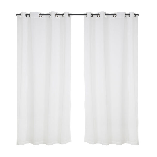 Set Cortinas Velo Mashini Lino-Argolla Beige 140X220 Cm