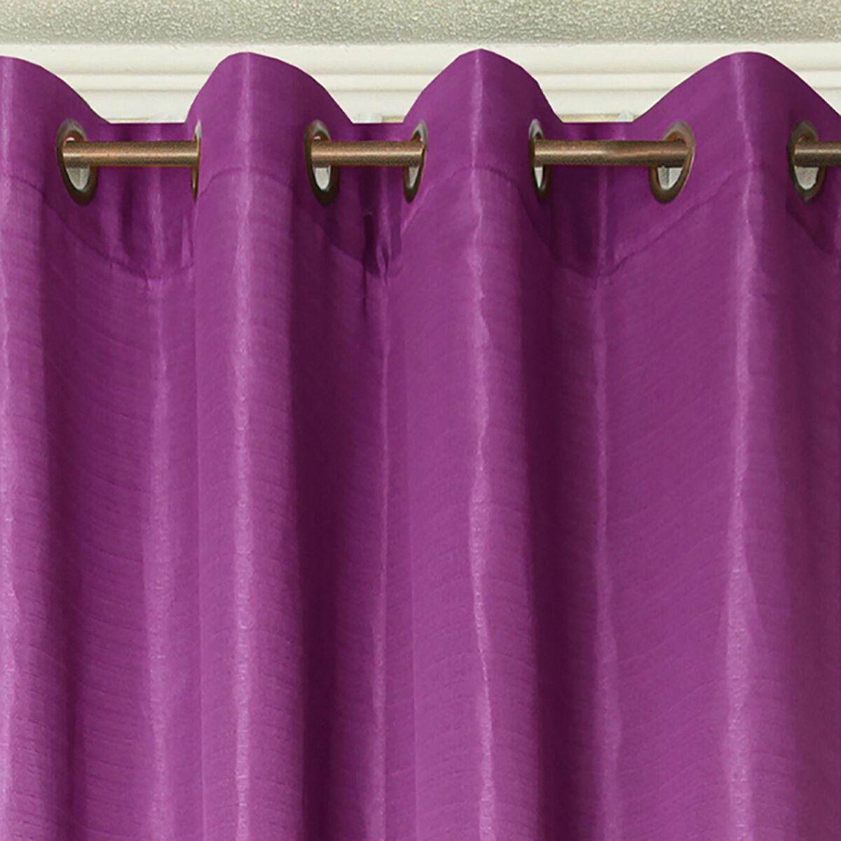 Combo Cortinas Doral Tabatha 220 x 140 cm Fucsia