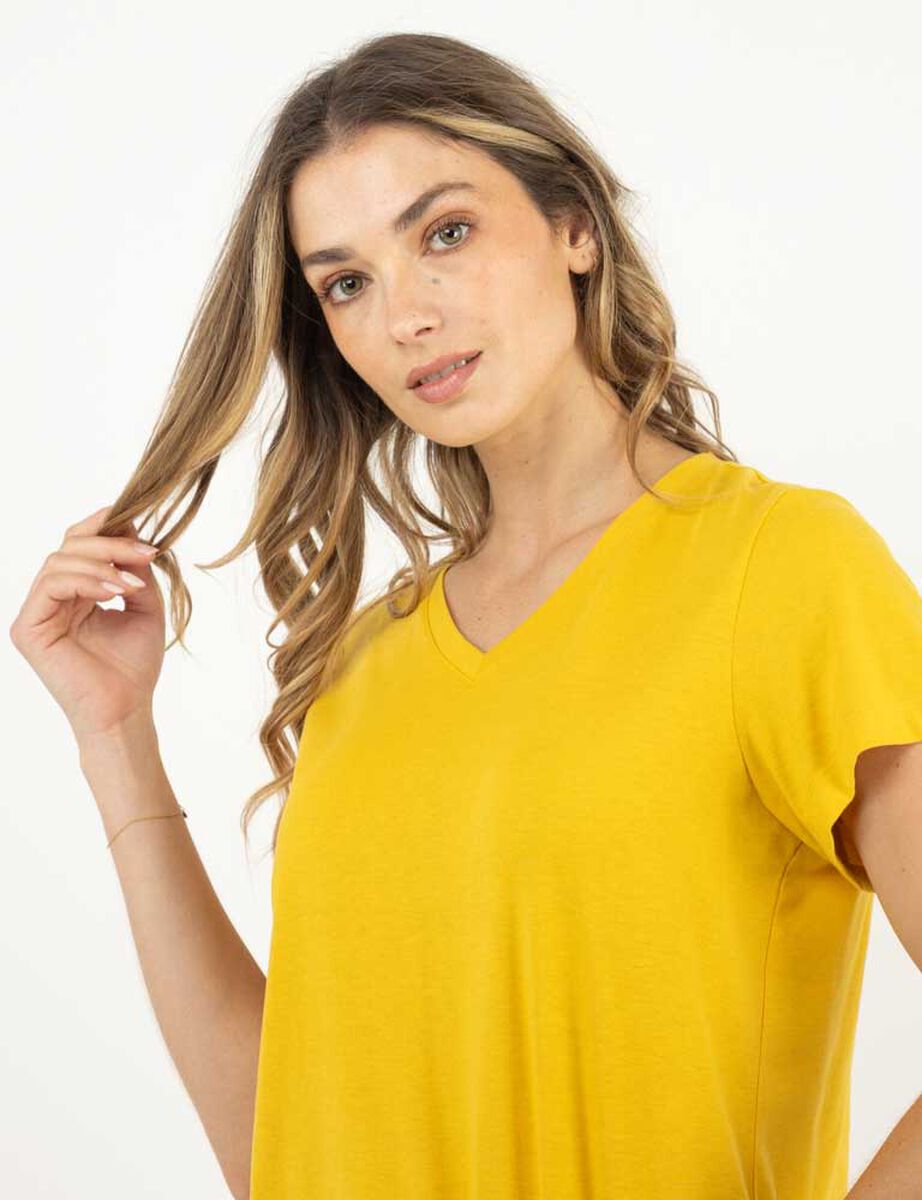 Polera Manga Corta Mujer Portman Club