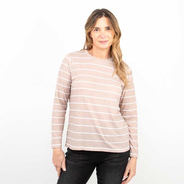 Polera Manga Larga Mujer Portman Club