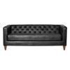 Sof&aacute; Latam Home Brescia 3 Cuerpos Negro