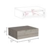 Velador TuHome Milano Flotante Ceniza