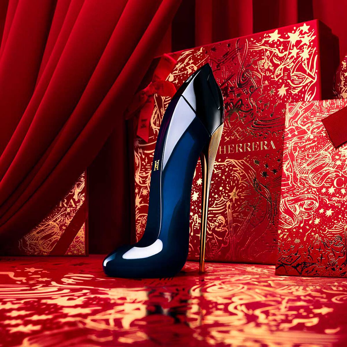 Set Perfume Carolina Herrera Mujer Estuche Good Girl Eau de Parfum 80 ml + Loci&oacute;n Corporal 100 ml + Eau de Parfum 10 ml