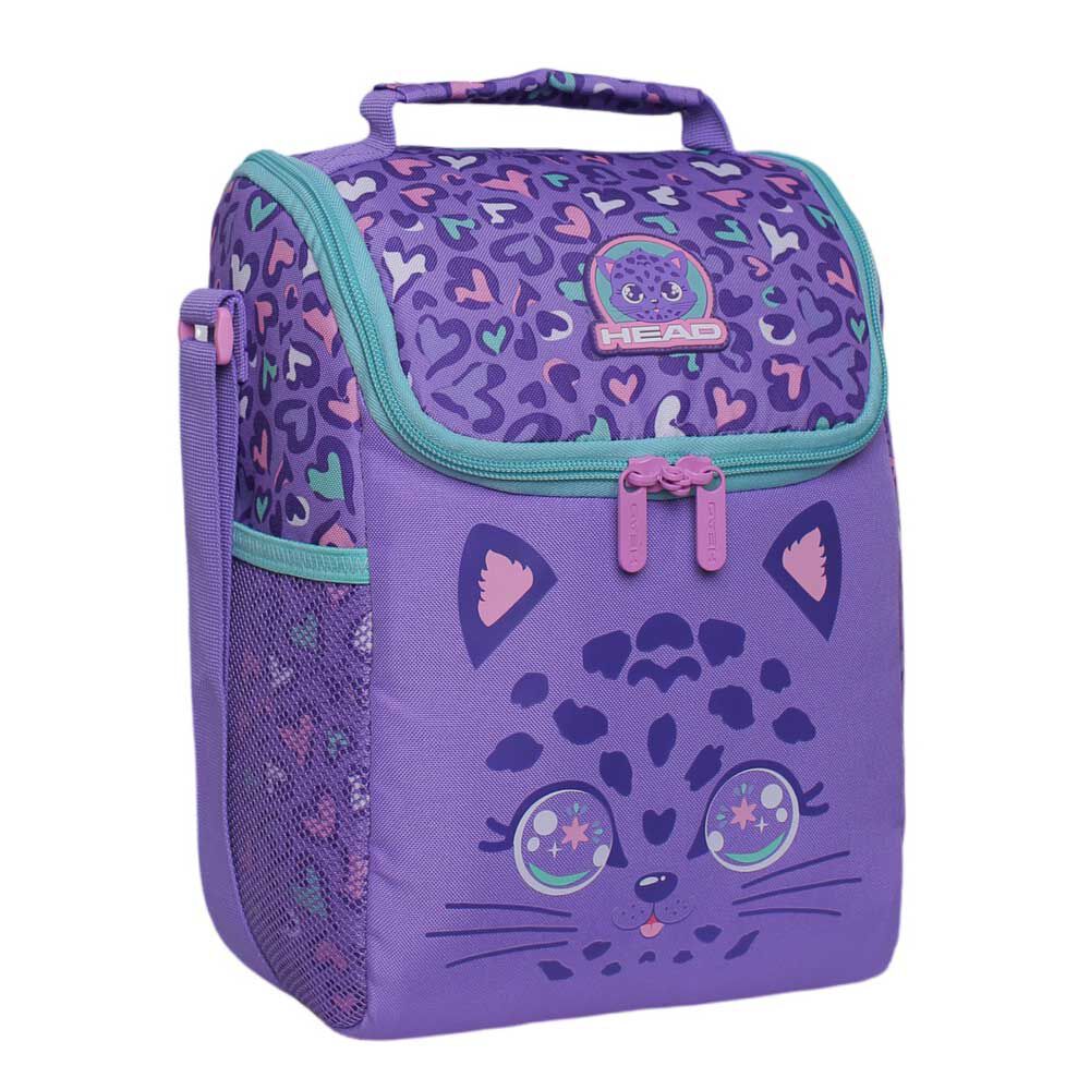 Lonchera Greenland Gato Corazon Morado Head | Abc