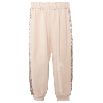 Pantalón Buzo de Algodón Niña Chess