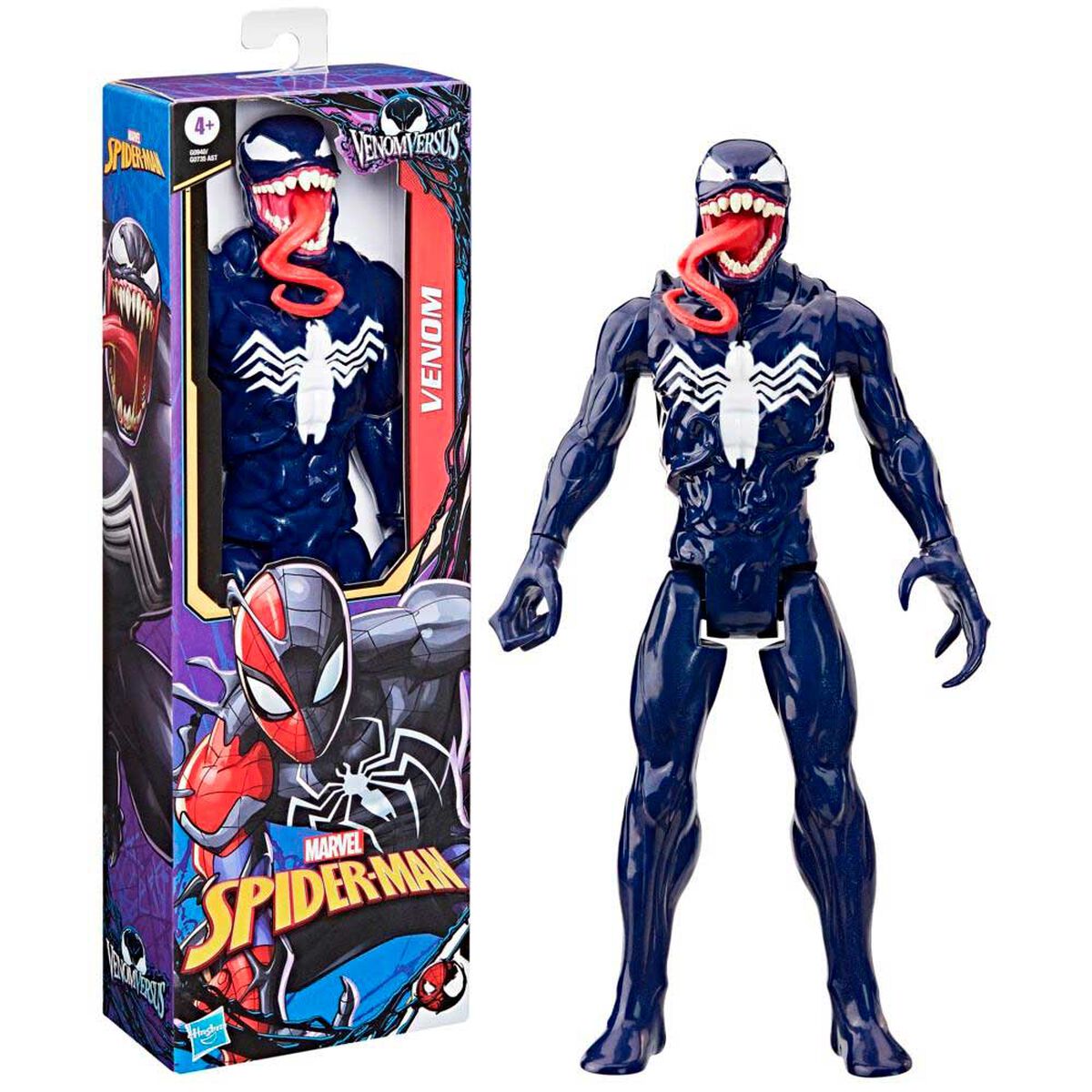 Figura de Acción Spider-Man Titan Hero Series VenomVersus Venom