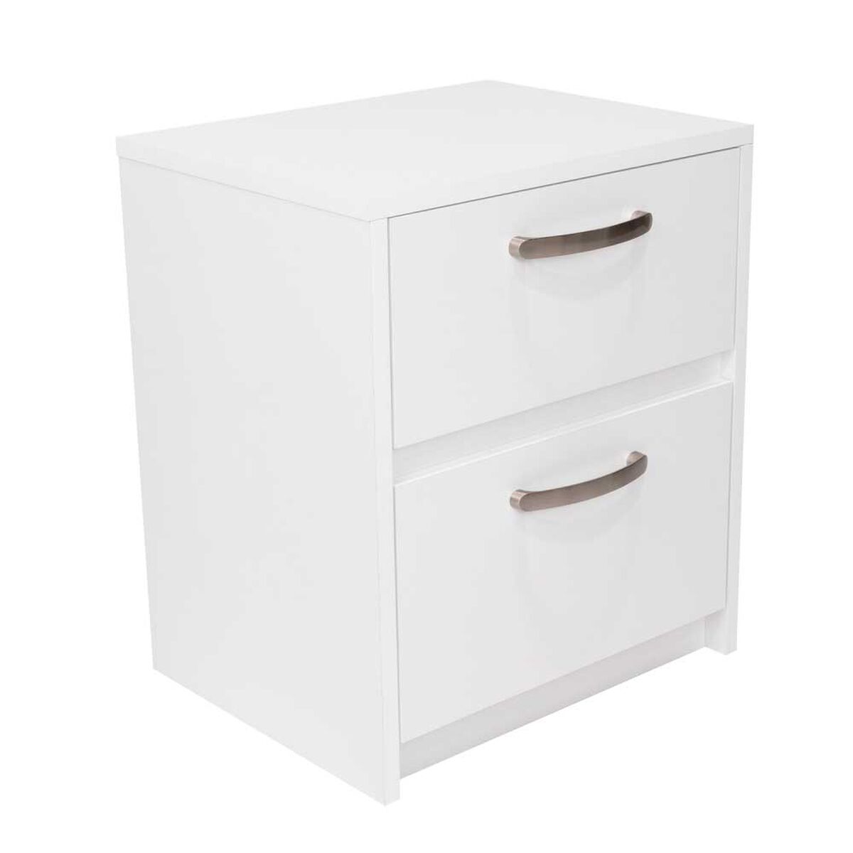 Velador TuHome Argento 2 Cajones Blanco