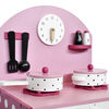 Cocina de Madera Gamepower Rosada con Accesorios