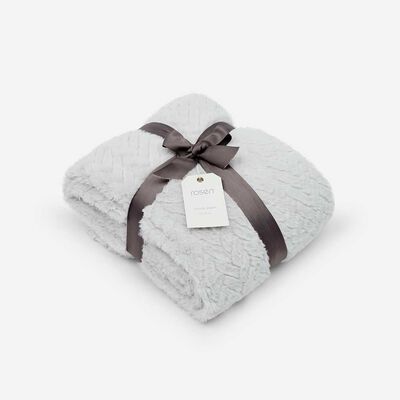 Manta Rosen Sherpa Beth 130x170 cm Crudo