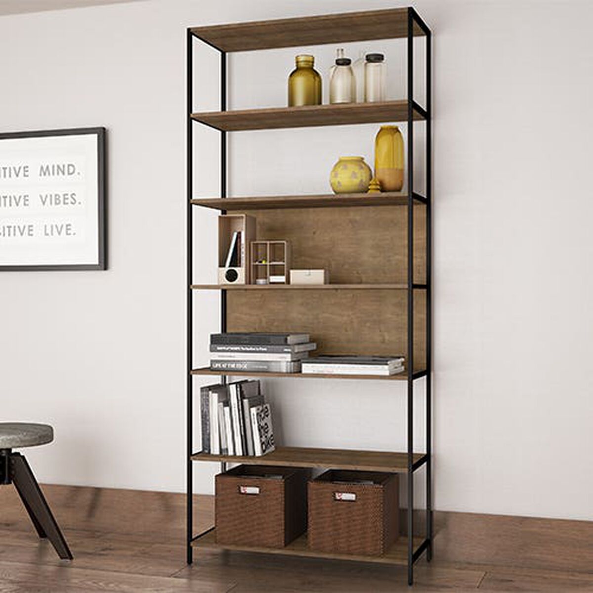 Estante Decocasa SQ 27809 Negro