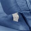 Sofá Reclinable Innovamuebles Magestic 2 Cuerpos Azul