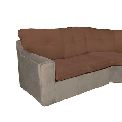 Imagen 2 del producto Sofá Secccional Muebles MYM Evelin 4 Cuerpos Café Beige