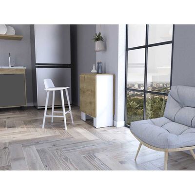 Mesa Abatible TuHome Compact Blanco Macadamia