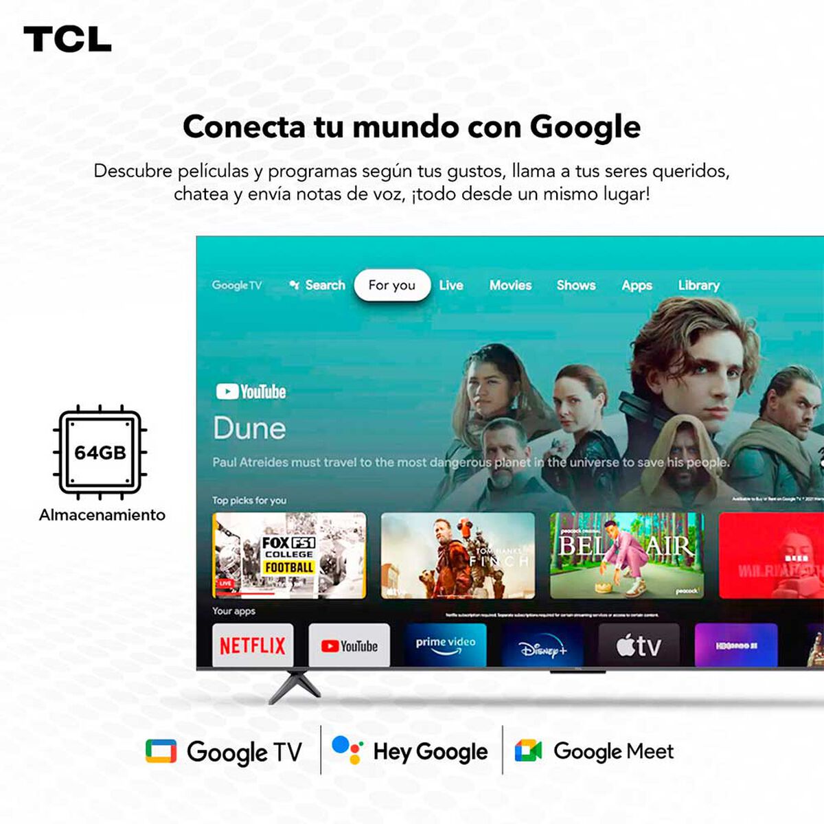 QLED 98" TCL C655 Smart TV 4K UHD