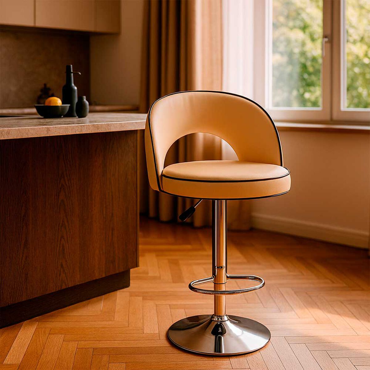 Set 2 Pisos Piso Bar Home Mobili Gin Beige