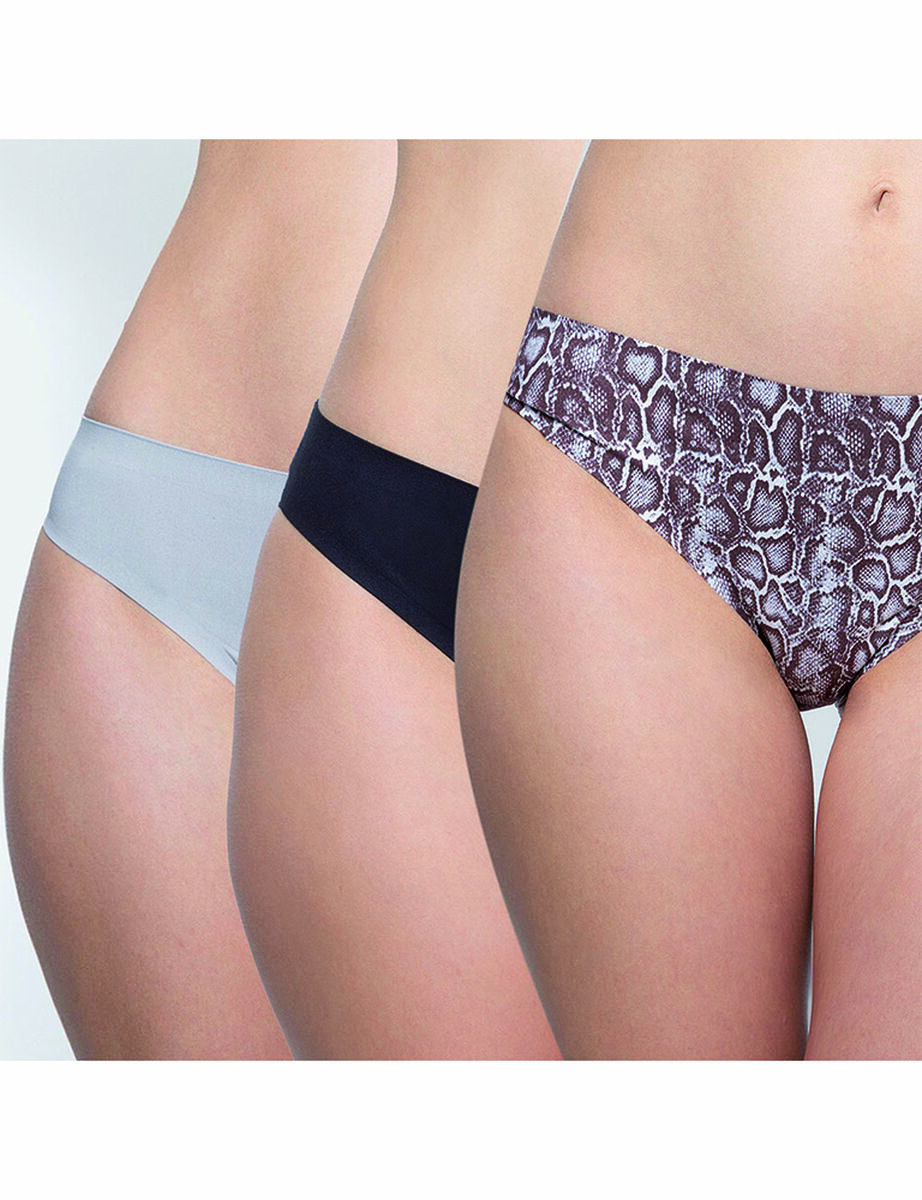 Pack 3 Calzones Bikini Mujer Intime