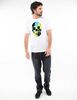 Polera Slim Con Estampado Manga Corta Hombre Zibel