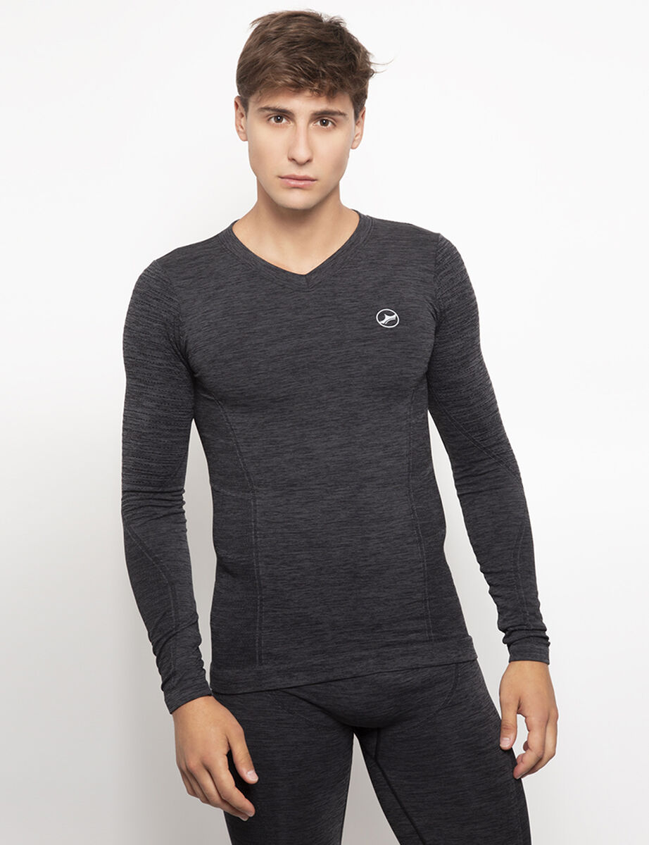 Camiseta Manga Larga Deportiva Seamless Hombre Palmers