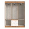 Closet Amuv Closet con Espejo Blanco
